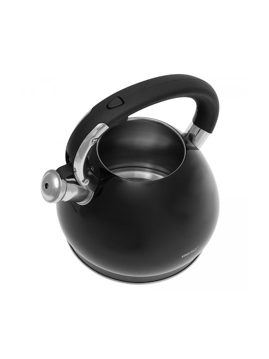 KING Hoff Βραστήρας Ανοξείδωτος Μαύρη 3400ml