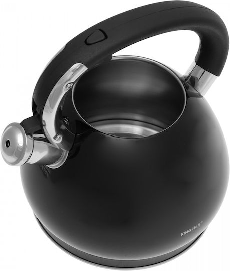 KING Hoff Βραστήρας Ανοξείδωτος Μαύρη 3400ml