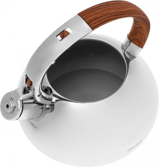 KING Hoff Βραστήρας Ανοξείδωτος Ασημί 3000ml