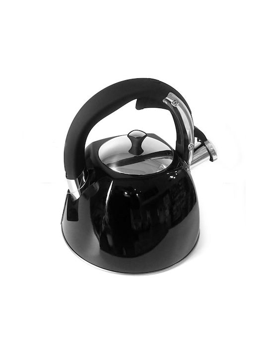 Klausberg Τσαγιέρα Ανοξείδωτη Μαύρη 3000ml