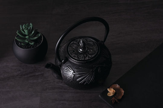 Berlinger Haus Teapot with Filter Cast Iron Black 800ml