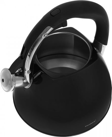 Klausberg Τσαγιέρα Ανοξείδωτη Μαύρη 3000ml