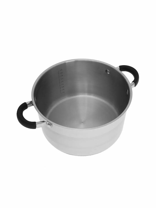 KING Hoff Βαθιά Ανοξείδωτη Κατσαρόλα 6lt / 24cm