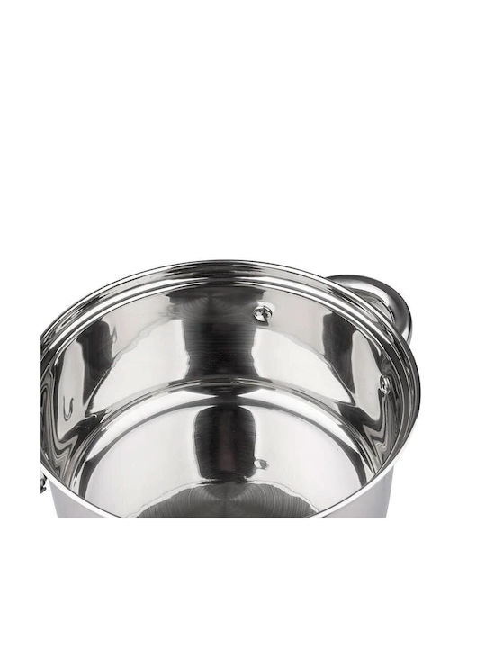 KING Hoff Βαθιά Κατσαρόλα από Αλουμίνιο Ατμού 4.5lt / 22cm