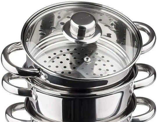 KING Hoff Tiefer Topf aus Aluminium 5Es / 24cm