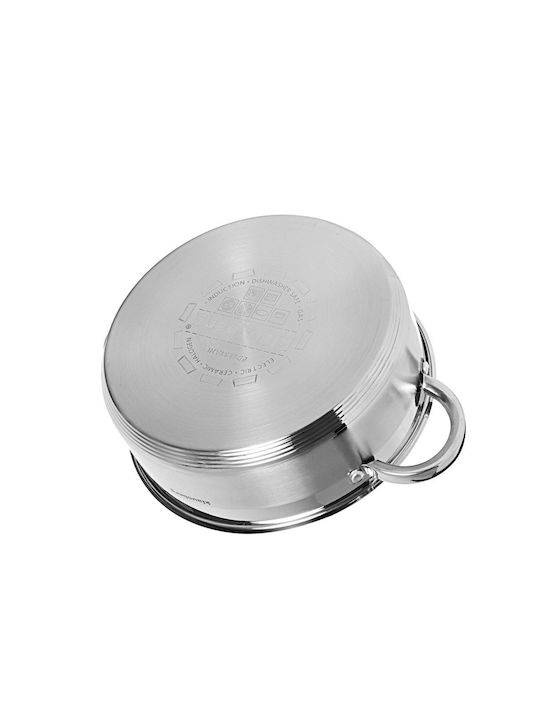 Klausberg Ανοξείδωτη Ρηχή Κατσαρόλα 4.5lt / 26cm