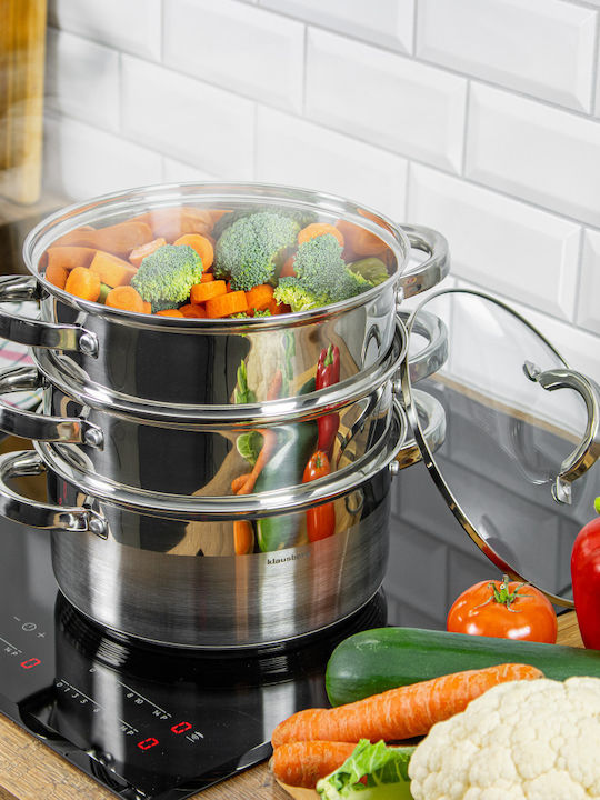 Klausberg Deep Stainless Steel Pot 2.5lt / 18cm
