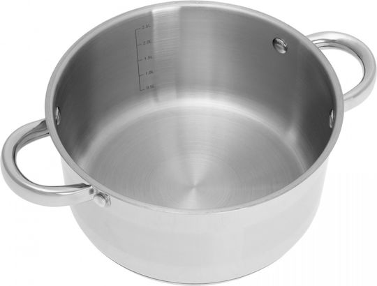 KING Hoff Βαθιά Κατσαρόλα από Αλουμίνιο 3lt / 20cm