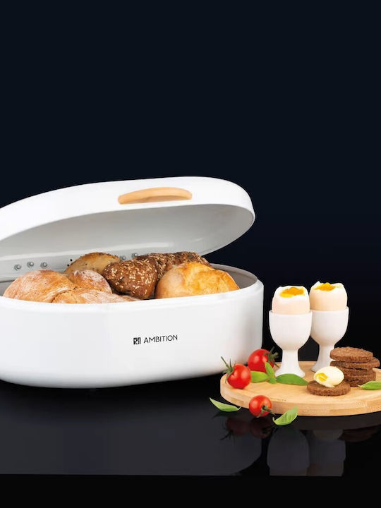 Ambition Bread Box Inox Gray