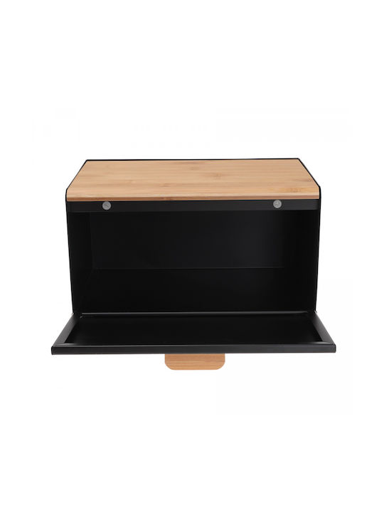 Klausberg Bread Box Wooden Gray 35.5x23.5x21cm