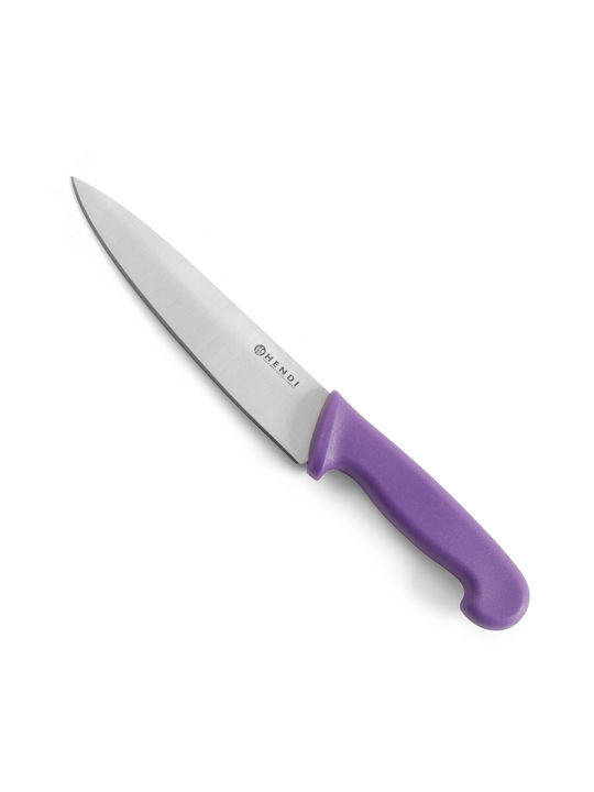 Hendi Chef Knife of Stainless Steel Purple 18cm 30.40689