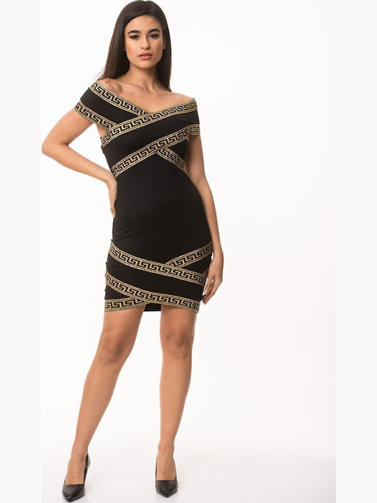 Rochie Mini De Seara Neagră