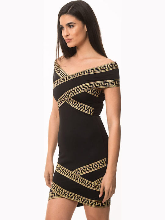 Rochie Mini De Seara Neagră
