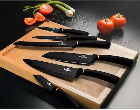 Berlinger Haus Black Rose Collection Σετ Μαχαίρια από Ανοξείδωτο Ατσάλι 6τμχ