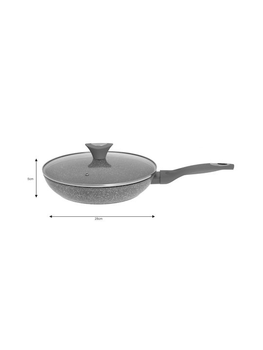 Klausberg Pan With Lid made of Aluminum 28cm