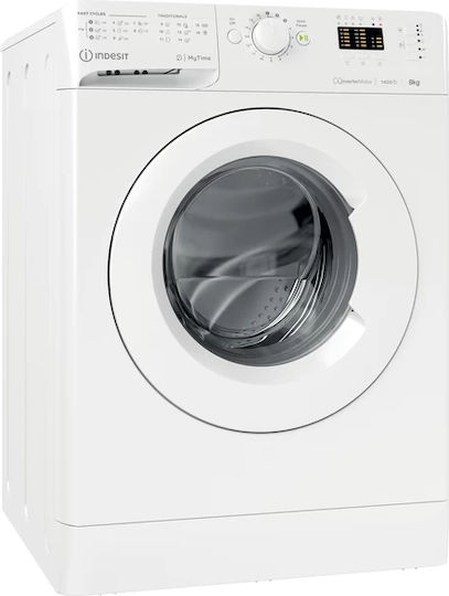 Indesit Πλυντήριο Ρούχων 8kg 1400 Στροφών MTWA 81495 W EU
