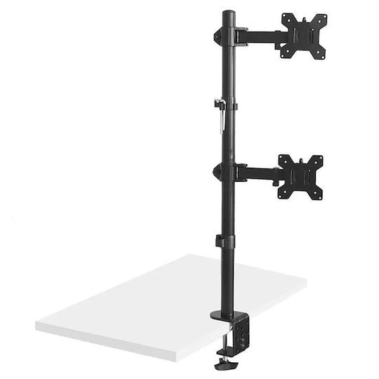 Maclean Energy MC-967 Βάση Γραφείου για 2 Οθόνες έως 27"