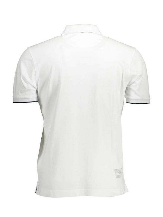 La Martina Men's Short Sleeve Blouse Polo White