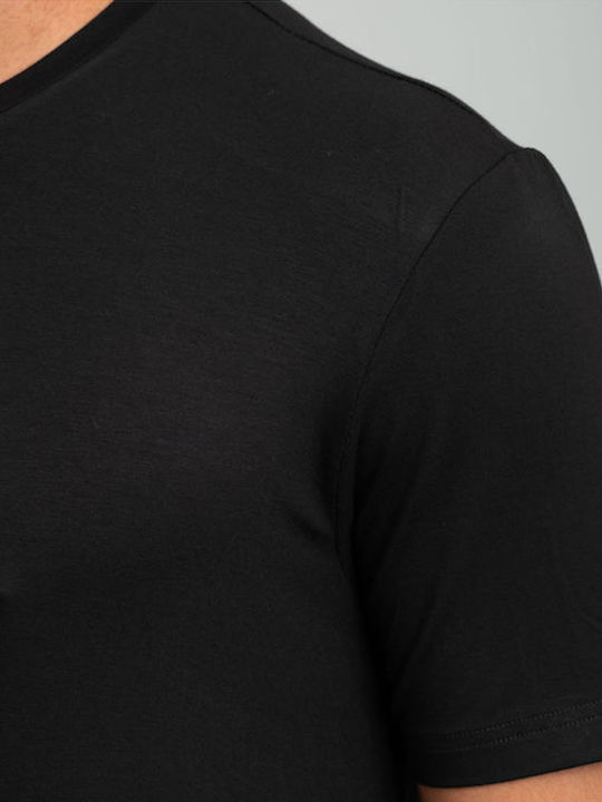 T-shirt Μαύρο