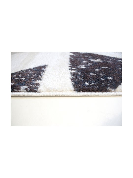 Obsession Teppich Rechteckig Synthetisch,Polyester/Cotton/Leather White