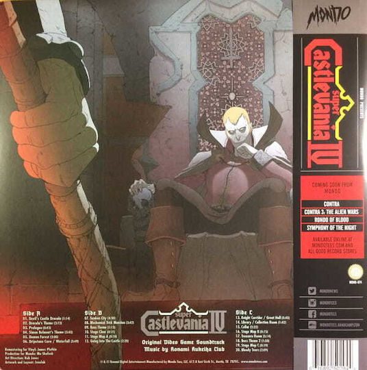 Конами Кукеиха Клуб Супер Кастлевания Iv Еко-винил 2xlp