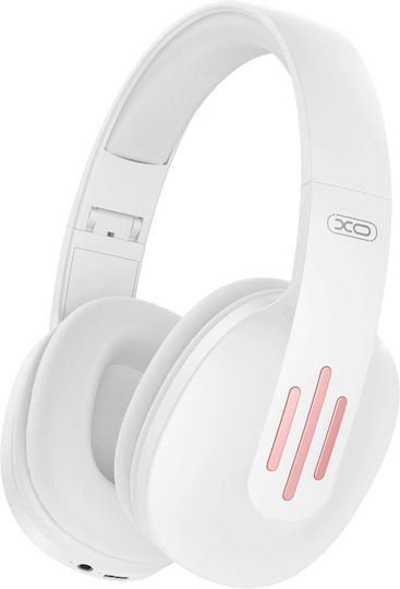 XO BE39 Wireless / Wired Over Ear Headphones with 8 hours of Operation White
