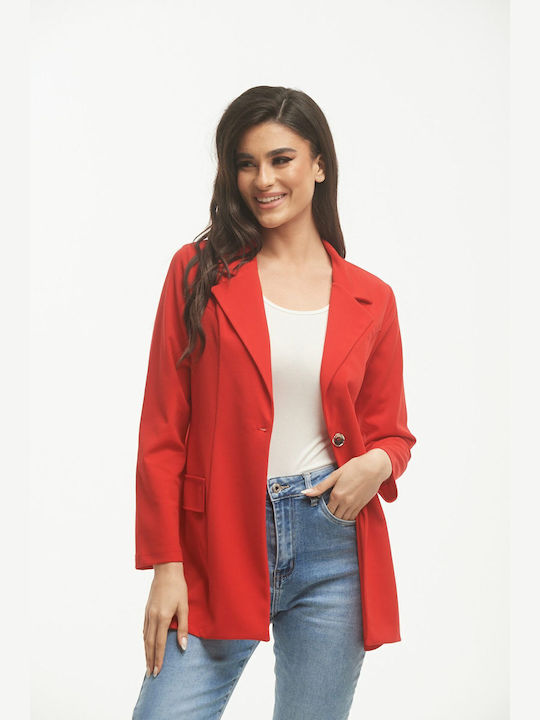 Boutique Women's Blazer Red
