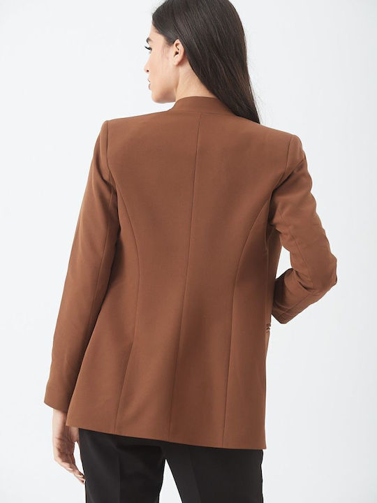 Kannelis Damen Blazer Coffee