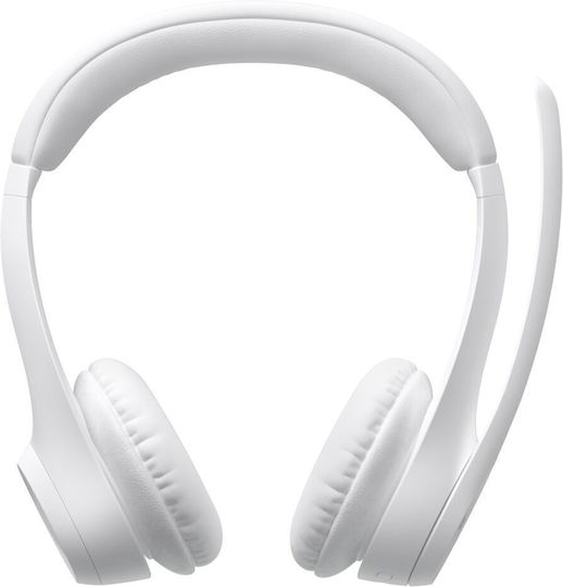 Logitech Zone 300 Wireless On Ear Multimedia Headphone with Microphone Bluetooth White
