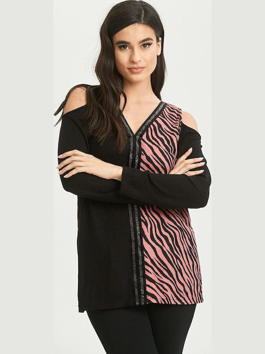 Bluze Damă Off-Shoulder Bej