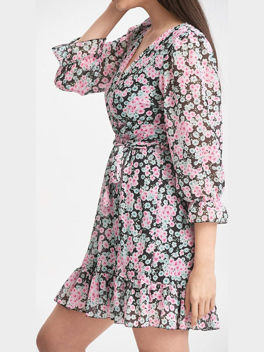 Abendkleid Druck