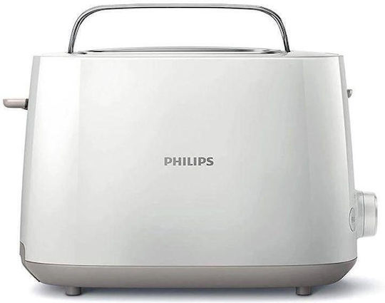 Philips Toaster 2 Slots 900W White