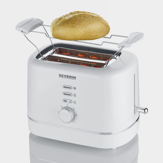 Severin Toaster 2 Slots 850W White