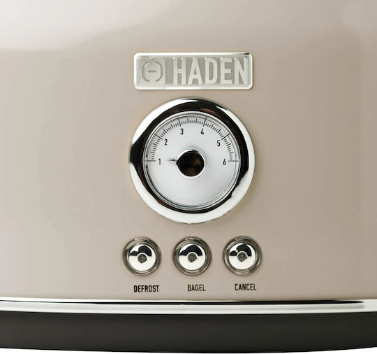 Haden Toaster 2 Schlitze 815W Beige