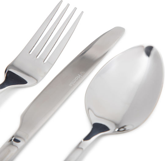 Homla Cutlery Set Stainless Gray 24pcs