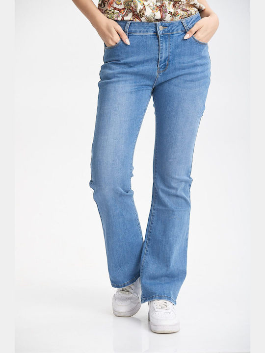 Comfuzio Damenjeanshose Blue