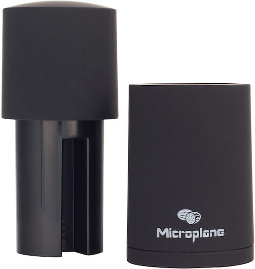 Microplane Χειροκίνητος Μύλος Πιπεριού Πλαστικός σε Μαύρο Χρώμα
