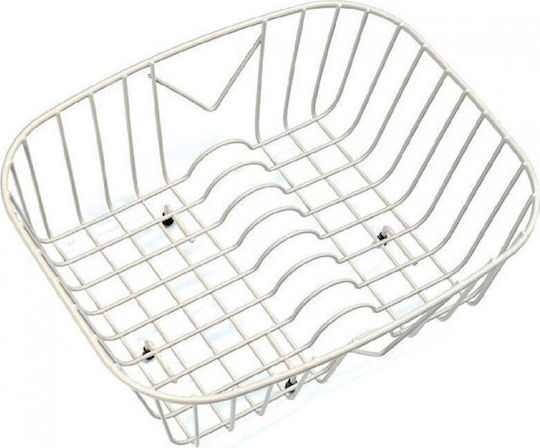 Gloria Στραγγιστήρι Γούρνας Inox Ασημί 36x32cm