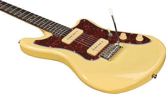 Eko Elektrische Gitarre Creme