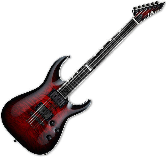 ESP E-ii Horizon Nt-ii Emg Stbcsb Elektrische Gitarre Stratocaster Rot mit Tasche