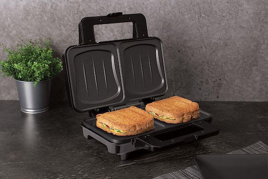 Berlinger Haus Τοστιέρα για 2 Τοστ 900W Inox