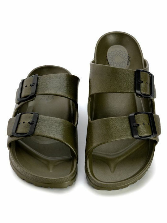 Ateneo Kids' Slides Khaki