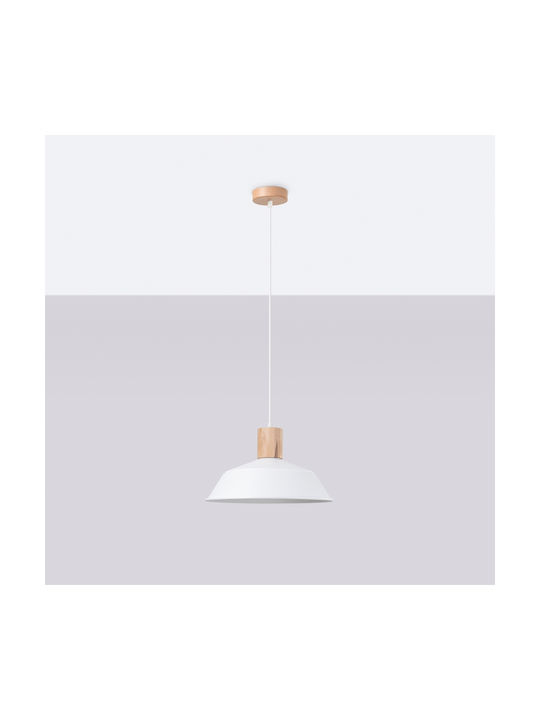 Sollux Fano Pendant Light White