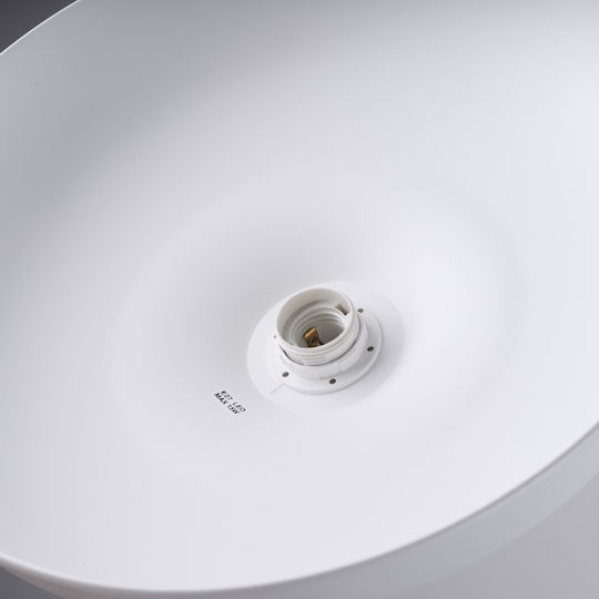 Sollux Gina Pendant Light White with Socket E27 38cm