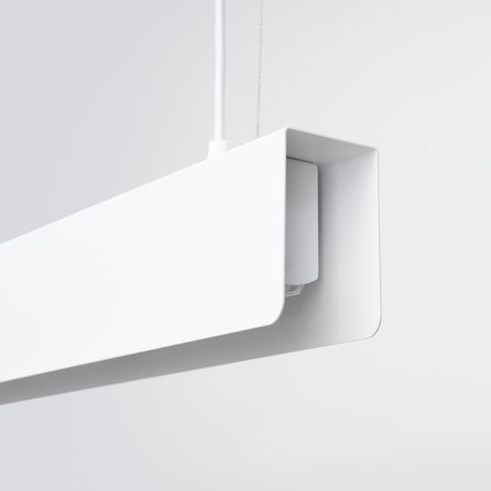 Sollux Hanglamp Κρεμαστό Φωτιστικό Λευκό LED με Θερμό Λευκό Φως