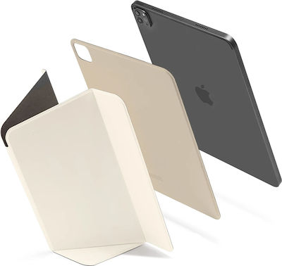 tomtoc Flip Cover White iPad Air 4/5, iPad Pro 11 (2018/2020/2021/2022/2024) B52A1W1