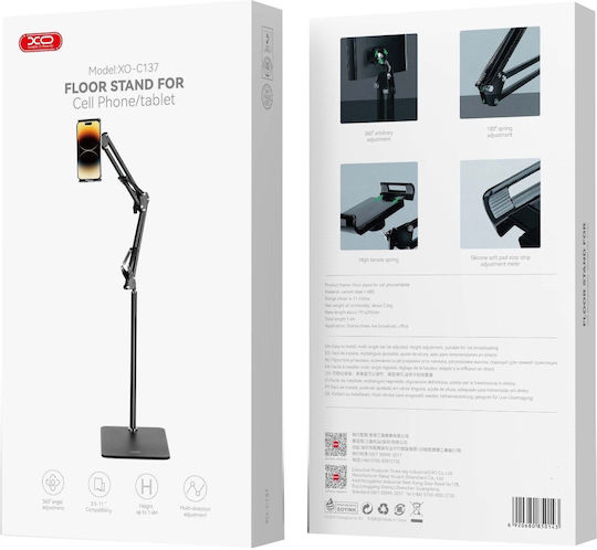 XO C137 Suport de birou pentru telefon mobil în culoarea Negru