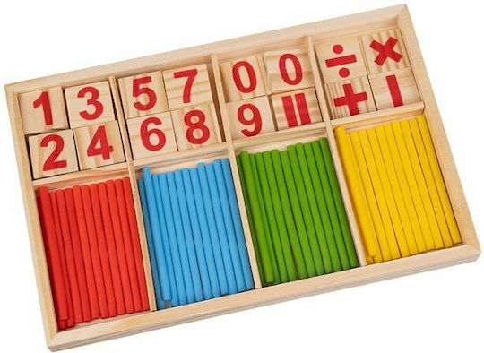 Kruzzel Montessori Educational Game Letters & Numbers made of Wood