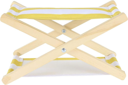 The Home Deco Factory Stool Beach Yellow 24.5x13x13.5cm