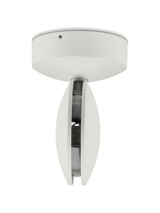 V-TAC Wall-Mounted Outdoor Light LED IP65 7W with Warm White Light 11x12x17εκ.